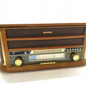 Retro stereo sistem sa gramofonom, CD-om, kasetama i USB-om Auna Belle Epoque 1908