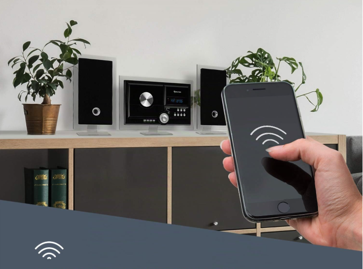Stereo sistem sa CD, Bluetooth, USB i FM radiom Auna Stereo Sonic DAB+