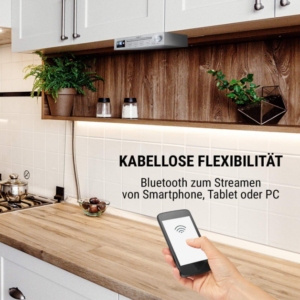 Kuhinjski Wi-Fi radio sa CD, Bluetooth i APP kontrolom - oneConcept Streamo Chef