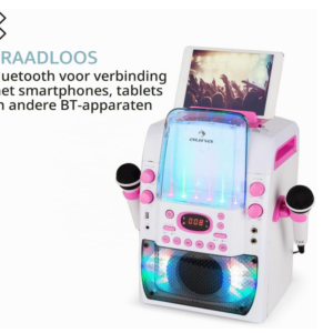 Auna Kara Liquida BT karaoke sistem sa Bluetoothom, LED svetlima i vodenom fontanom