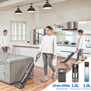 Proscenic WashVac F20 bežični usisivač i perač podova 3u1, 15 kPa, samočišćenje