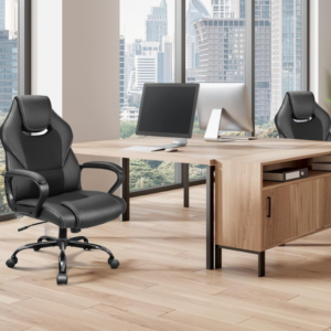 BASETBL ergonomska executive stolica od PU kože, nosivost do 150 kg