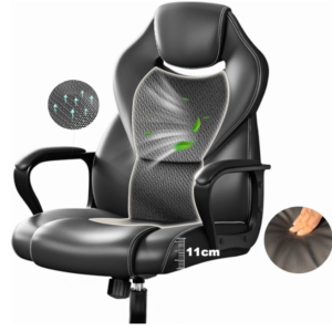 BASETBL ergonomska executive stolica od PU kože, nosivost do 150 kg