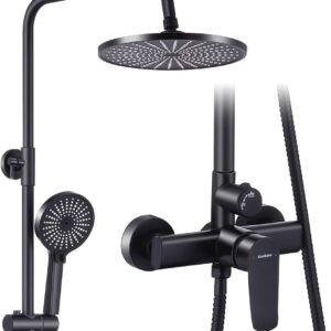 KEO GANO BLACK RAIN SHOWER SYSTEM