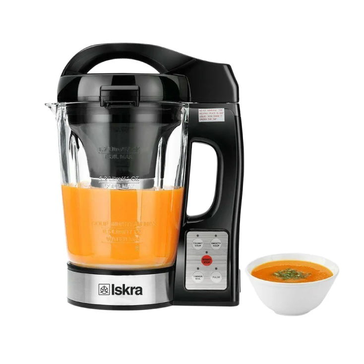 ISKRA blender sa funkcijom kuvanja – HS-08G (Crna) – fotografija 1