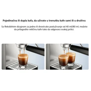 XIAOMI poluautomatski aparat za espresso kafu – BHR9798EU – fotografija 6