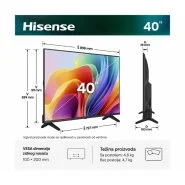 HISENSE 40 inča 40A4S LED FHD Smart TV – HIS-40A4S – fotografija 19