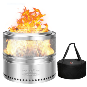 Onlyfire Smokeless Fire Pit 50 cm – bezdimno ložište za dvorište i terasu