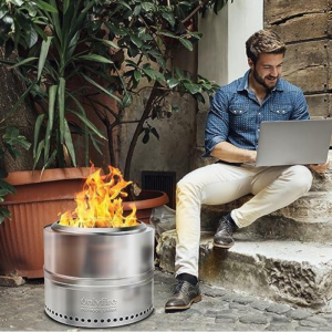 Onlyfire Smokeless Fire Pit 50 cm – bezdimno ložište za dvorište i terasu